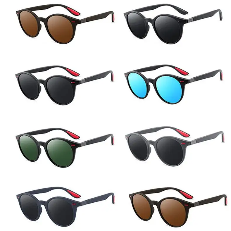 

Round Sunglasses Women Polarized UV400 New Brand Designer Vintage Small Sun Glasses Ladies Shades Bl