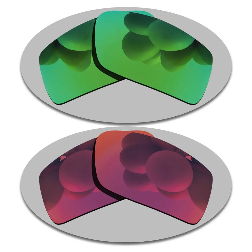 

Зеленые зеркальные и полуночные солнцезащитные поляризованные Сменные линзы для оправы Gascan 100% UVA и UVB