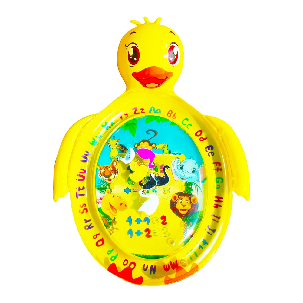 

Inflatable Duck Cushion Pad Children Play Mat Baby Water Cushion Game Beach Toddler Water Play Mat for Children