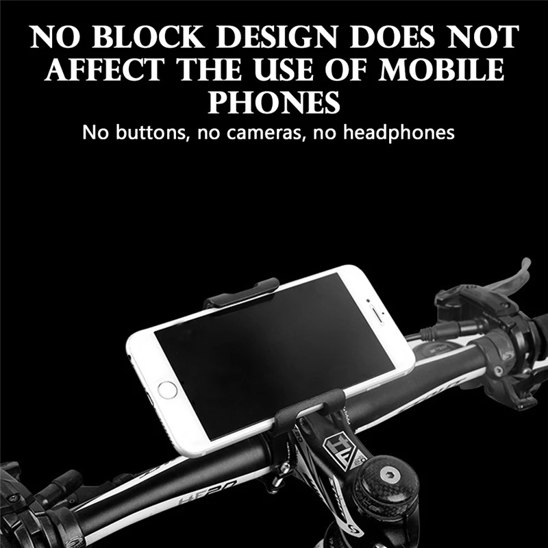 bicycle phone holder motorcycle handlebar mount non slip mountain bike aluminum alloy holder for iphone 13 huawei xiaomi samsung free global shipping