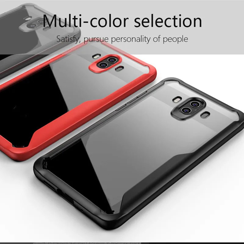 Роскошный прозрачный чехол для Huawei Nova 2i 3i 3E 4 Psmart Plus Mate 10 20 P20 P30 Pro Lite Y6 Y9 2018 2019