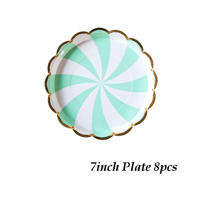 

Одноразовая радужная тарелка