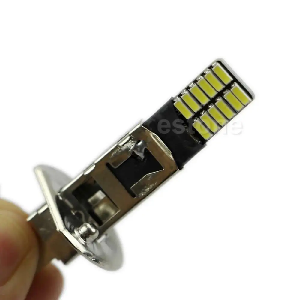 1 шт. H1 24 светодиодный фонарь супер яркий 4014 SMD Автомобильные противотуманные фары