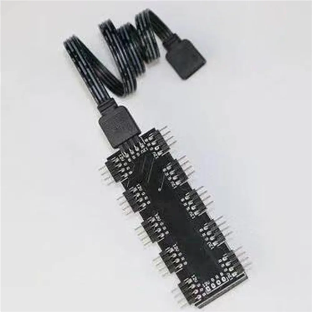 Материнская плата 12 В 4 PIN AURA RGB вентилятор светильник концентратор гнезда ремня