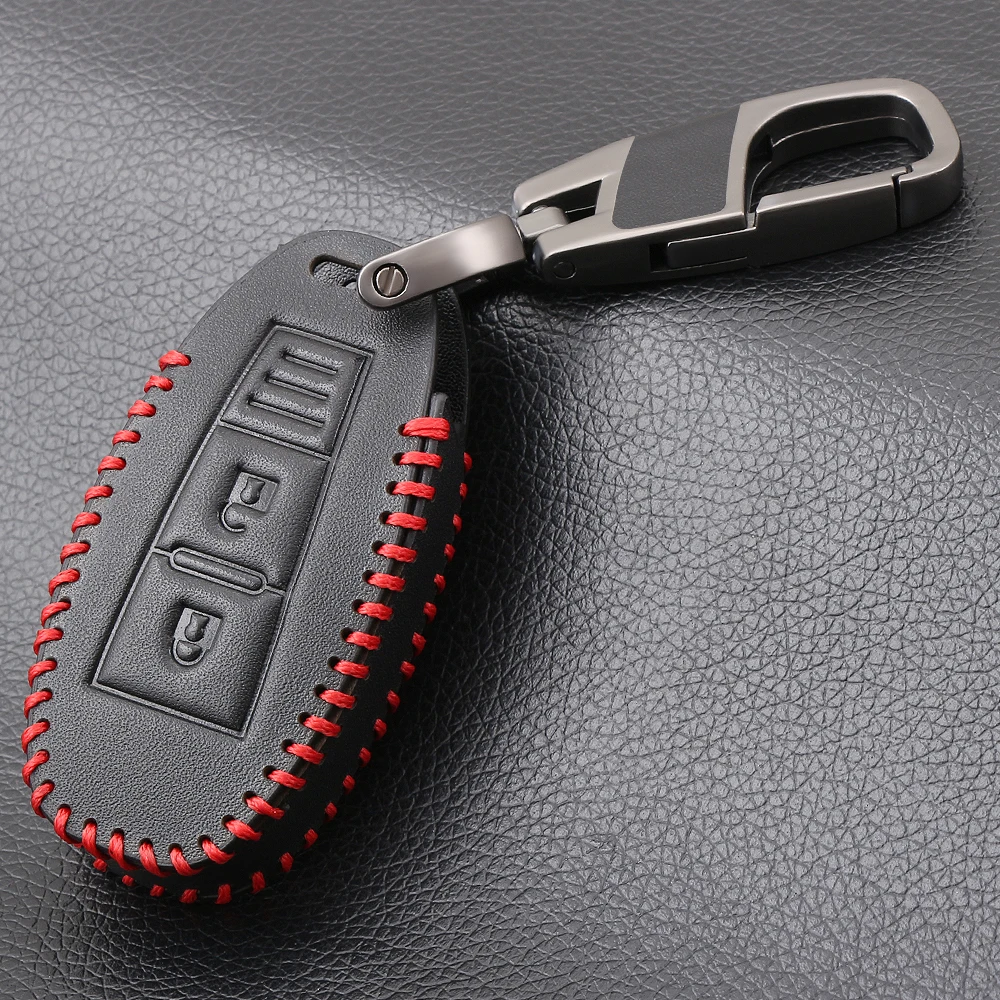Кожаный чехол для автомобиля автомобильный Чехол дистанционного ключа от машины