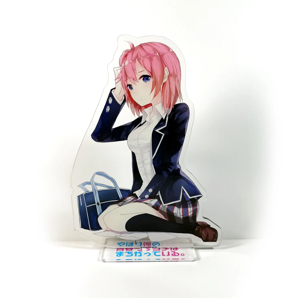 

Yahari Ore no Seishun Love Comedy wa Machigatteiru Yuigahama Yui acrylic stand figure model plate holder cake topper anime