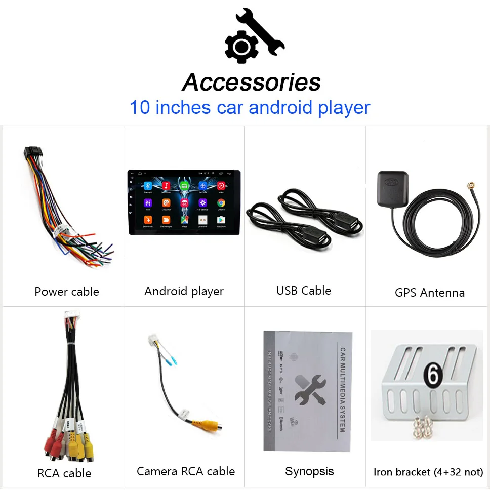 Автомагнитола 2 din 1" Android мультимедийный плеер gps wifi Bluetooth плеер для Toyota Volkswagen hyundai Киа Renault Suzuki 1G 2G 4