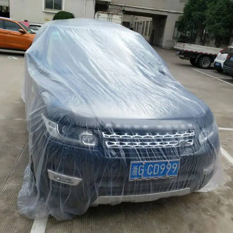 1 шт. 3-размерная прозрачная пленка LDPE для улицы одноразовые полноразмерные