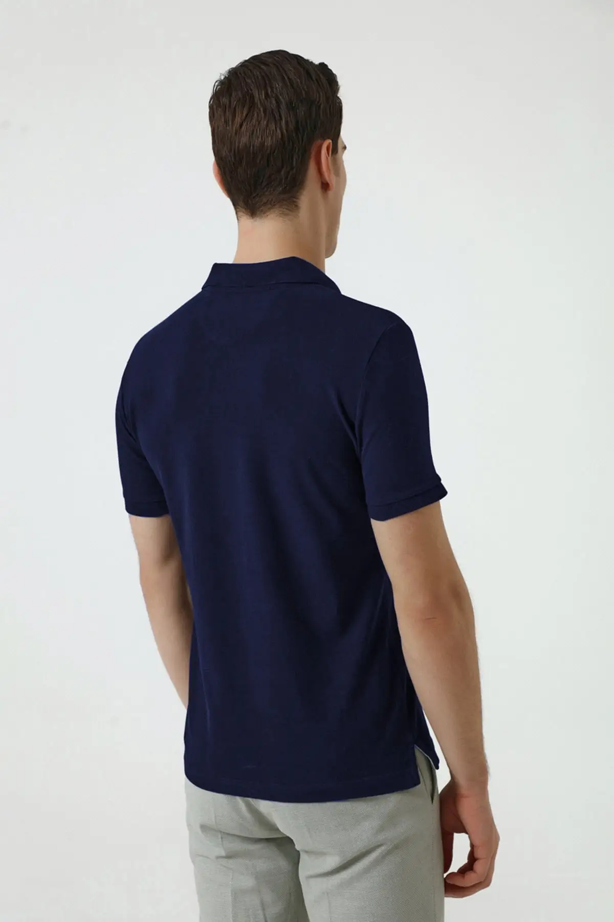 

T-SHIRT MAN (Regular Fit) NAVY BLUE COLOR comfortable cut cotton modern design four season