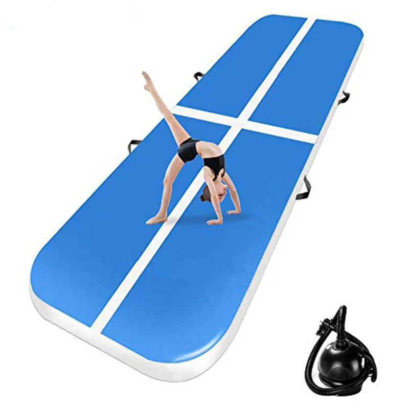 Большой надувной коврик для йоги гимнастики фитнеса 10 м х 2 20 см | Игрушки и хобби