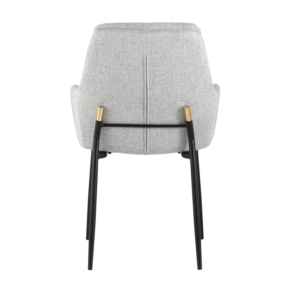 Кресло Stool Group Саманта рогожка светло-серый | Мебель