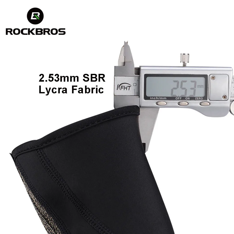 ROCKBROS велосипедные Чехлы для обуви ветрозащитные теплые устойчивые к истиранию