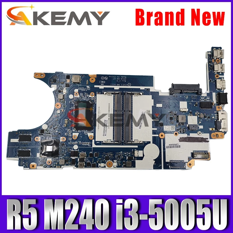 

Akemy For Lenovo Thinkpad L460 01YR812 NM-A651 Laotop Mainboard NM-A651 Motherboard with R5-M330 i5-6200U CPU