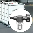 Соединитель для садового шланга, переходник для садового шланга IBC Ton Barrel, быстрое соединение, инструмент для системы капельного полива сада