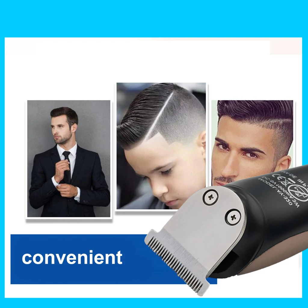 

Hair Clipper Beard Trimmer, Beard Trimmer, Men's Hair Trimmer, Nose Trimmer, Body Groomer Multi-Function USB (Black)