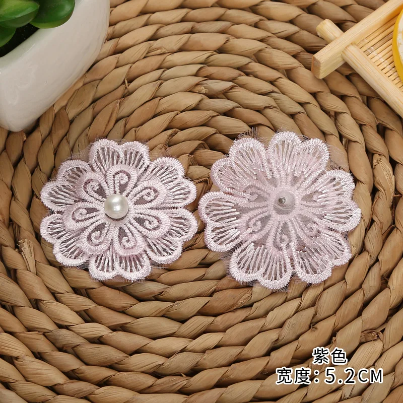 

Manufacturers Wholesale Pearl Lace Color Polyester Lace Suitable Childrenswear Crafts Collocation african lace fabric applique