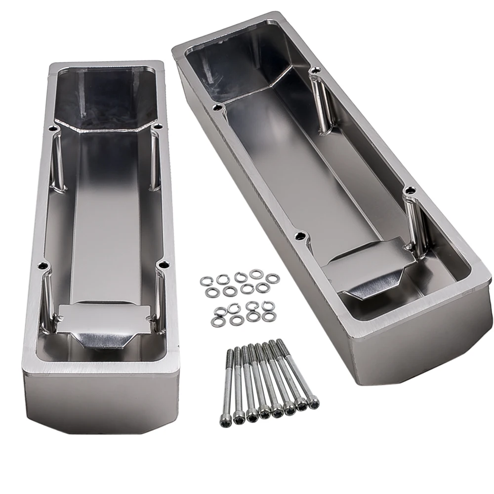 Алюминиевые крышки клапана для Chevy 283 302 305 327 350 383 400 маленький блок SBC|Колпак