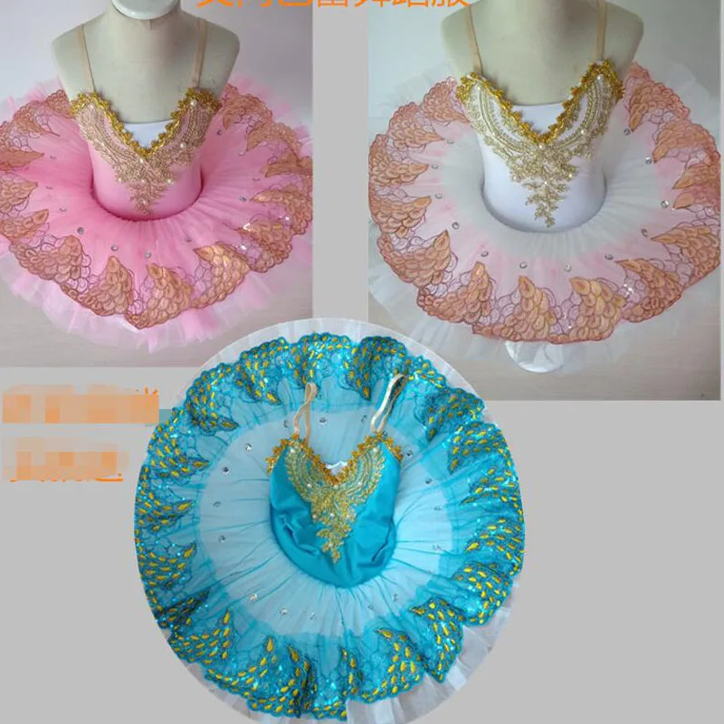 

Детское профессиональное балетное платье-пачка, танцевальные костюмы для девочек, детская танцевальная одежда для выступлений, Детская сц...