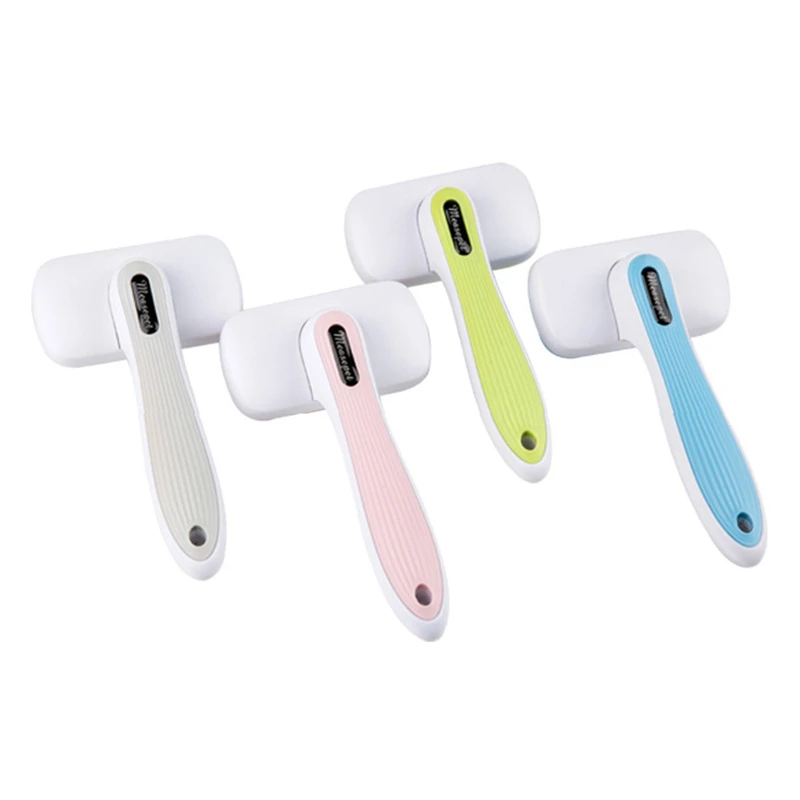 

Multiple Colour High Quality Pet Products Pet Comb for Dogs Grooming Toll Automatic Hair Brush Remover Dog Comb Beauty Supplies