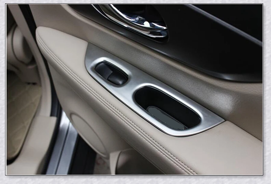 Автомобильный Внутренний дверной подлокотник стеклоподъемник кнопка крышка