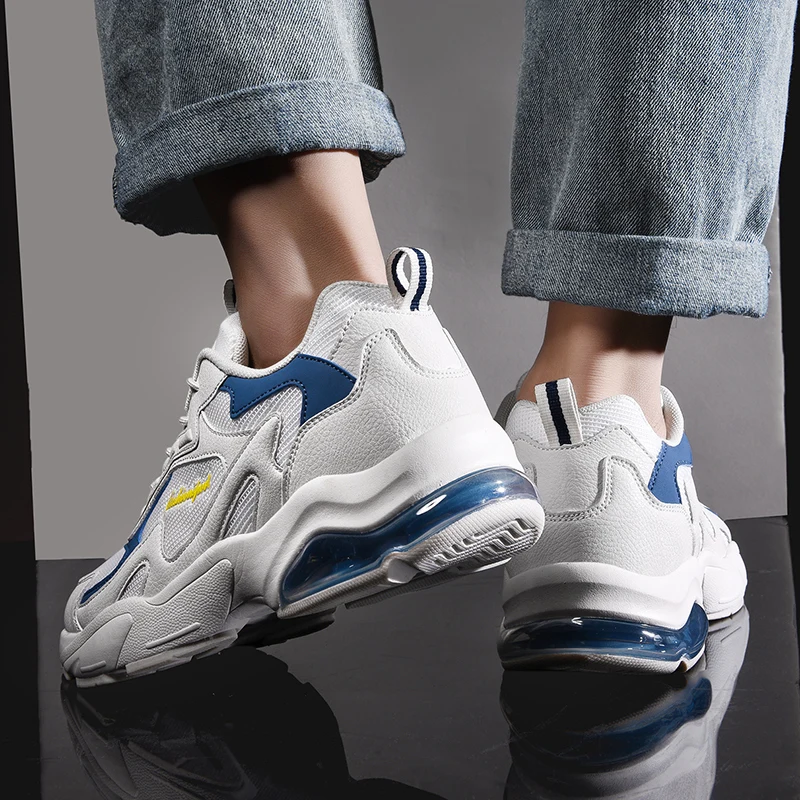 

Men Shoes Breathable Mesh Sapatenis Masculino Adulto Casual Men Shoes Autumn Flat Sneakers Mens White Sports For Male Man 2018