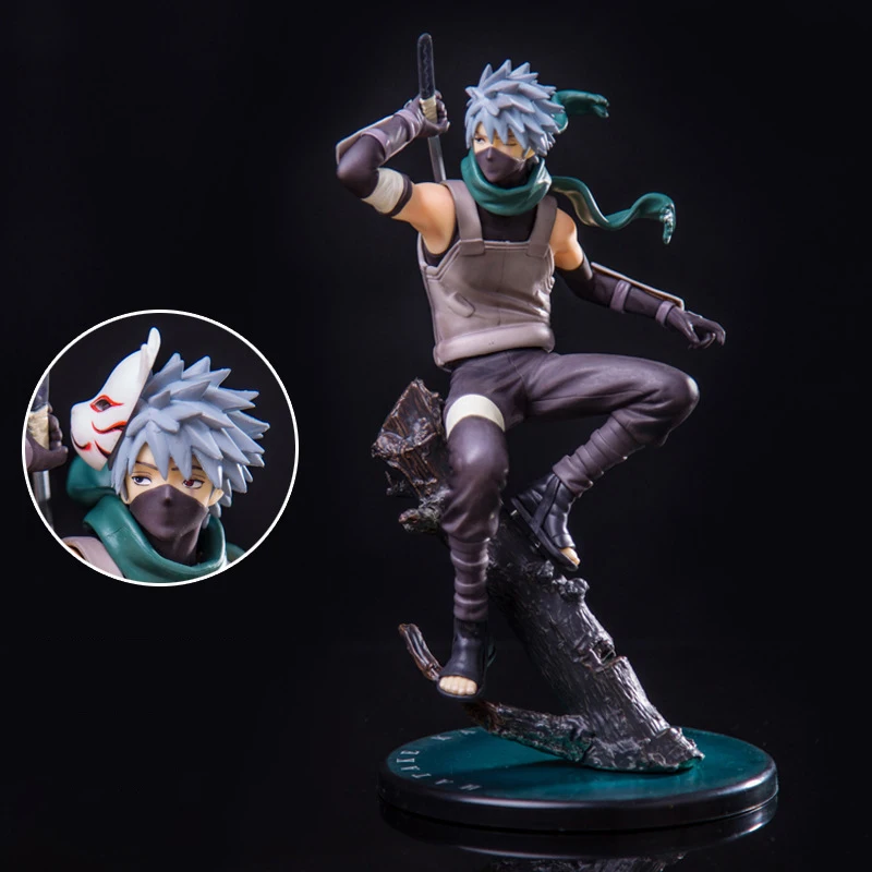

Anime Figures Dark Weasel Uchiha Kakashi Dark Chapter Hand Puppet Models Ornaments Gifts Children's Toys
