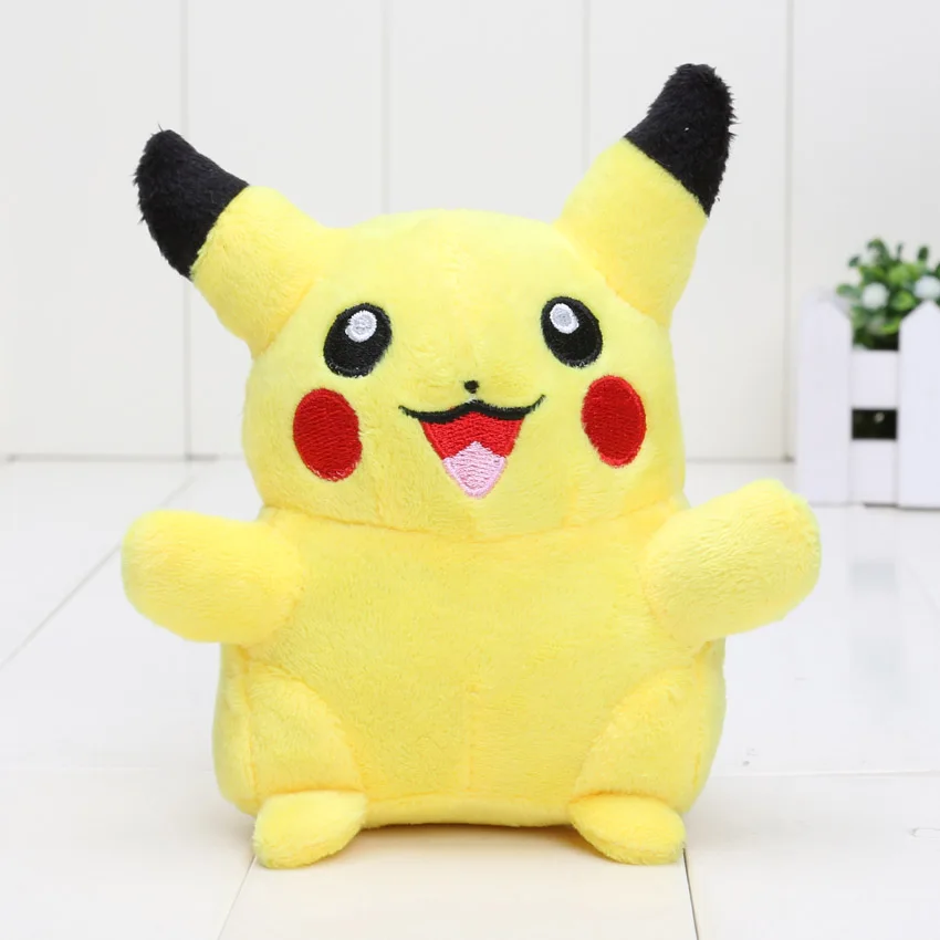 18cm yellowopen 15-20 см Eevee плюшевые игрушки Sylveon Espeon flarion Umbreon Glaceon Jolteon Vaporeon Мягкие плюшевые куклы - Цвет: 18cm yellowopen