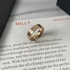 Новинка 2021, модное кольцо DW из титановой стали для мужчин и женщин, оригинальное кольцо-пилот в стиле сделай сам с розовым и золотым кристаллом