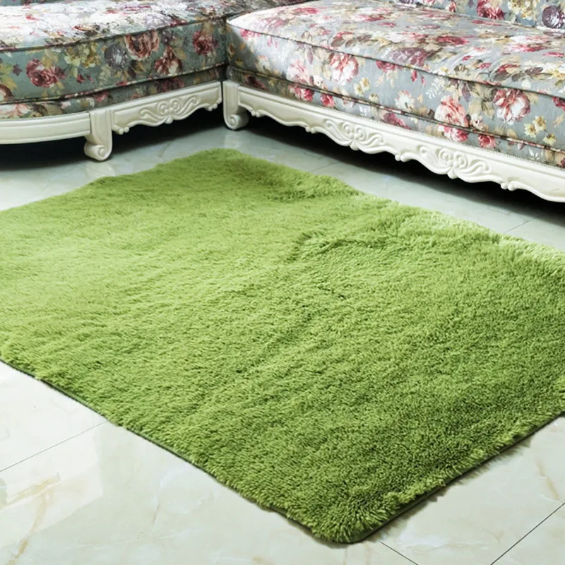Супермягкий однотонный ковер для помещений современный спальни напольный