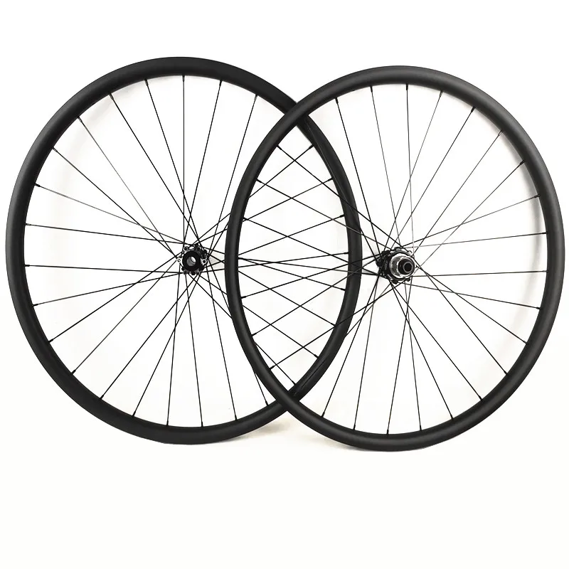 

Asymmetric MTB Wheels 27.5 AM 30x35mm Disc Tubeless Carbon Wheels Powerway M39 Boost Mountain Bike Wheelset Pillar 1423 Spokes