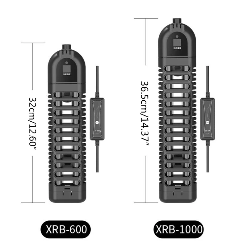 

600W 1000W Electronic Temperature Control Heating Rod Automatic Fish Tank Heater