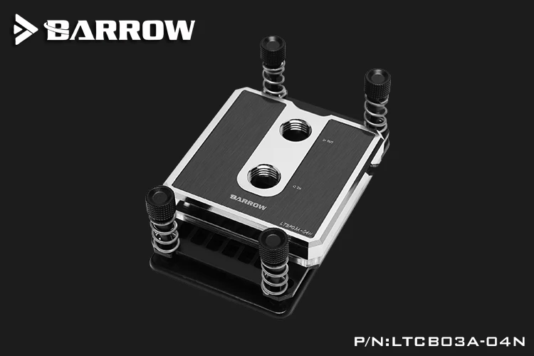 Барроу водоблок для процессора для AMD AM3 AM4 платформы выделенный LRC2.0 5V 3Pin высокой плотности Jetting микро-Водный LTCB03A-04N