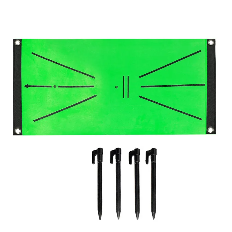 

30*60CM Golf Training Mat Golf Hitting Mat Swing Training Durable Portable and Foldable Golf Putting Practice Aids Equipment