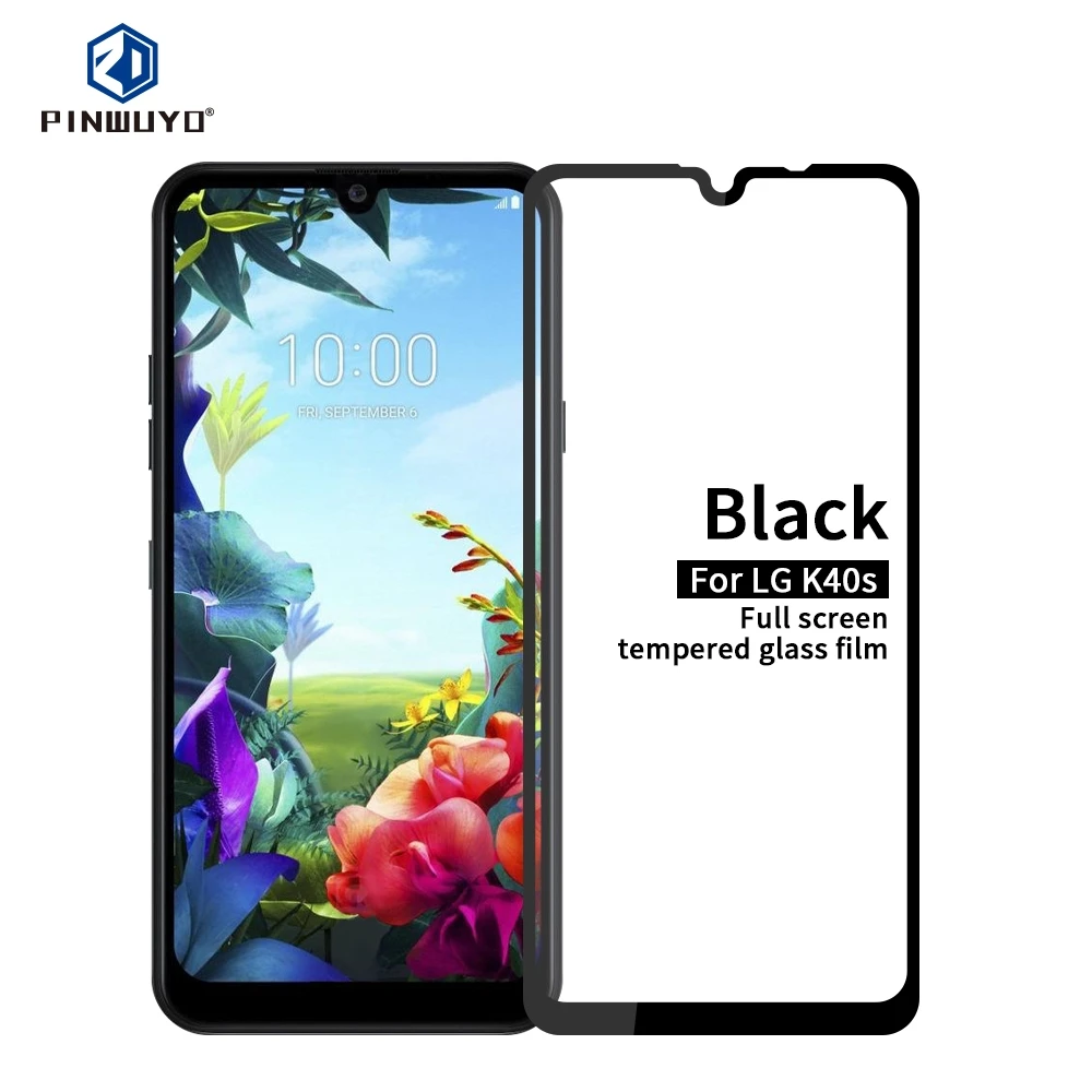 

For LG K40s PINWUYO 9H 2.5D Full Screen Tempered Glass Film