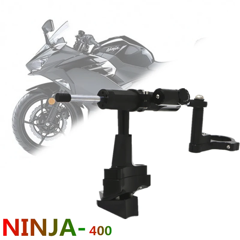 Стабилизатор рулевого демпфера для KAWASAKI NINJA400 2018 2019 2020|Накладки и декоративные
