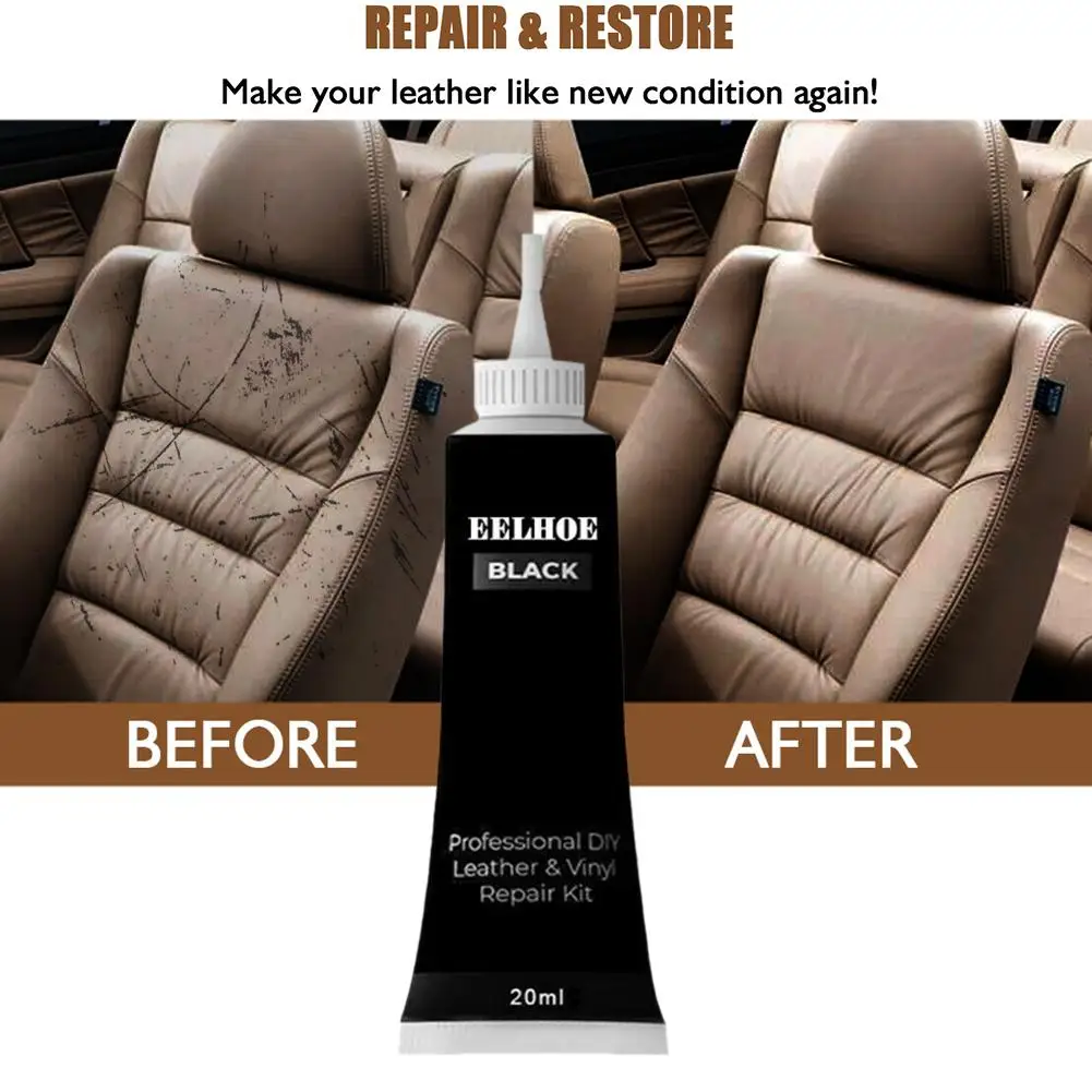 20ml Leather Repair Cream Kit Color Restore Tools for Car Seat Bag Sofa Scratch Cracks Rips | Автомобили и мотоциклы
