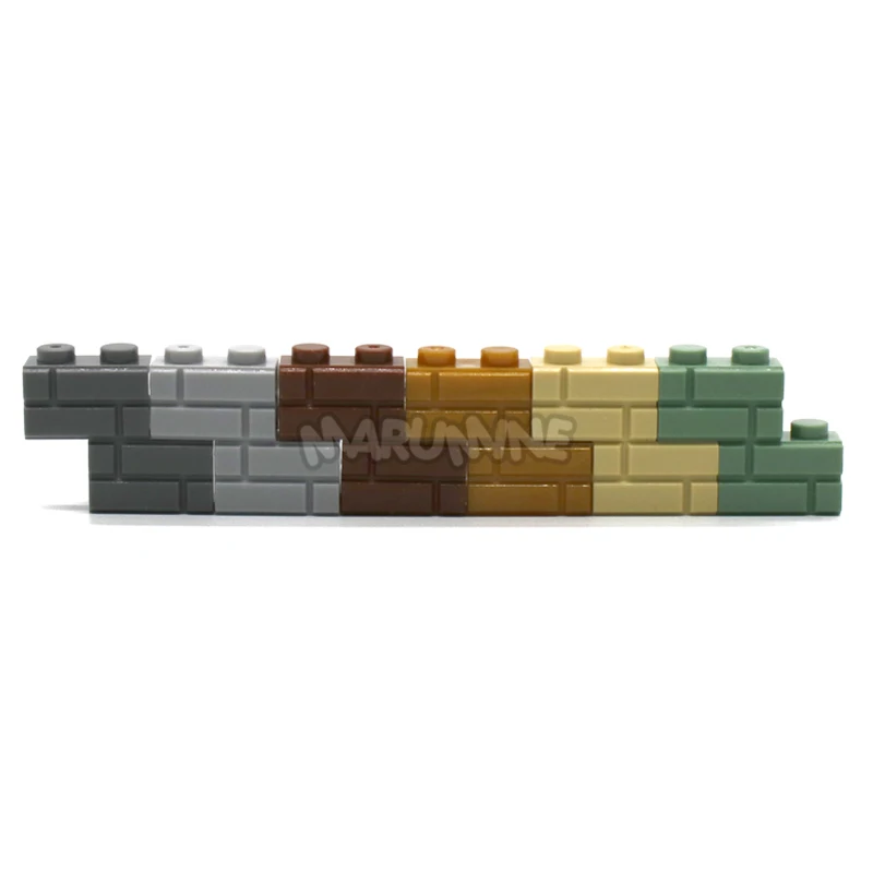 MARUMINE 1x2 точки куб кирпичи 98283 дома настенные строительные блоки классический "сделай сам", Мпц My City набор обучающая развивающая игрушка для детей