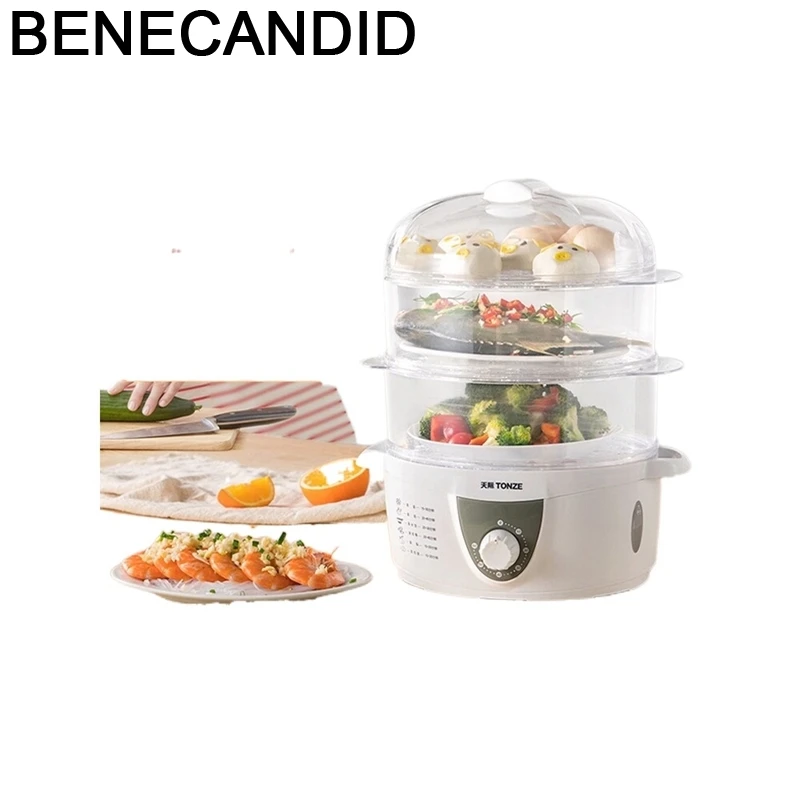 

Small Business Cuisine Buffet Pan Warmer Container Cuit Vapeur Pot Restaurant Equipment Er Multicooker Electric Food Steamer
