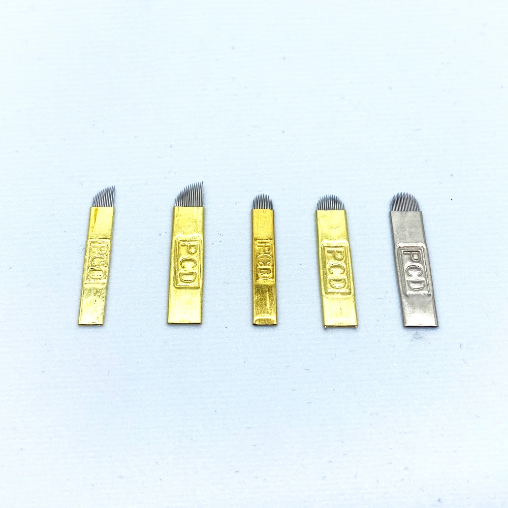 Премиум качество стандарт для ручной PCD12 булавки Перманентный макияж бровей Тату