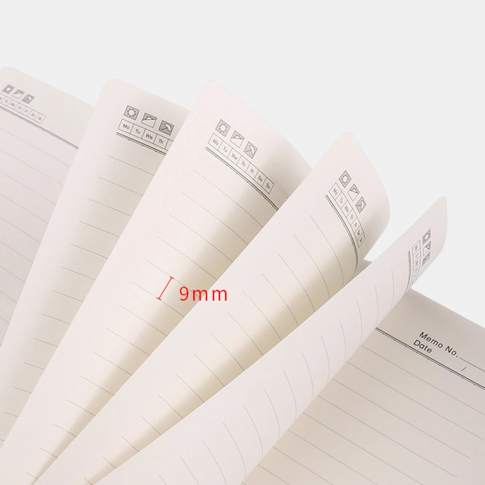 

Notebook 2020 Loose-leaf Leather Cover Organizer Writing Pads Business Notebooks Agenda Planner Journal Book