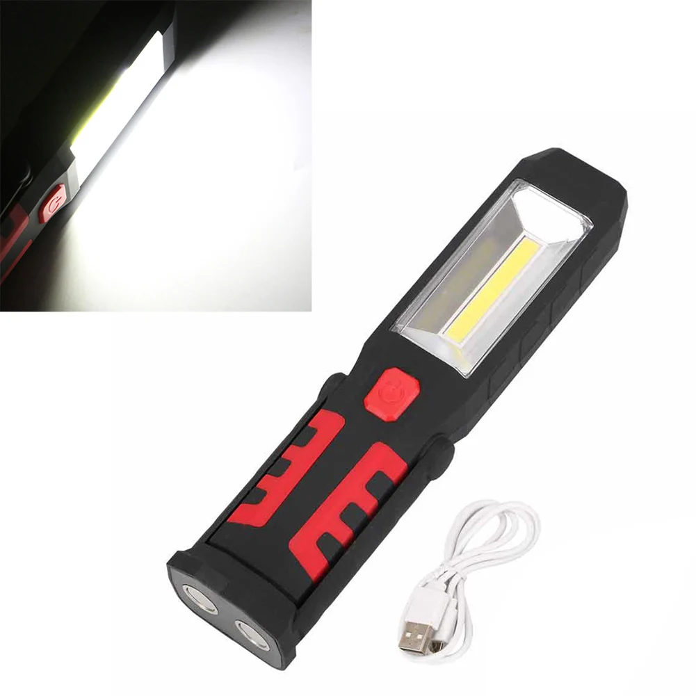 

COB LED Magnetic Work Light Car Garage Mechanic Home Rechargeable Torch Lamp G10