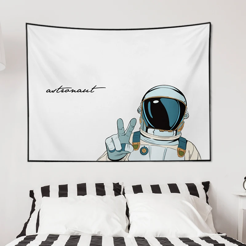 

декор для комнаты декор на стену гобелен на стену декор комнаты Скандинавский креативный настенный фон декоративная картина астронавт илл...