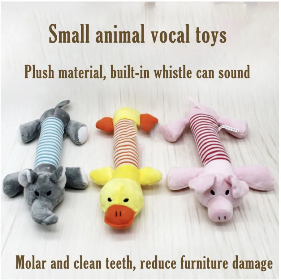 

Pop Stuffed Dogs Toys Antistress Fidget Plush Soft Fleece Toys for Puppy Molar Tooth Cleaning Tool Cats Supplies Funny Indoor