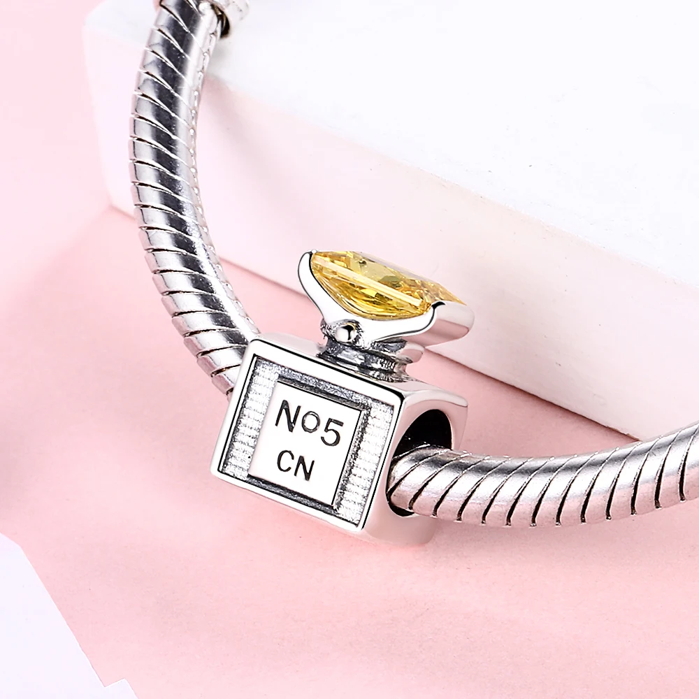 Соответственные Пандоре обаятельные браслеты из стерлингового серебра 925 флакон