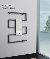 2021 bow shaped electric bath towel warmer 304 stainless steel shower room electric towel rack for bathroom towel warmer rack
