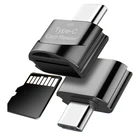 USB 2,0 высокоскоростной OTG Type-C кардридер, адаптер для TF Micro SD TF Micro-SD Otg адаптеры для телефонов Micro Sd кардридер Mini