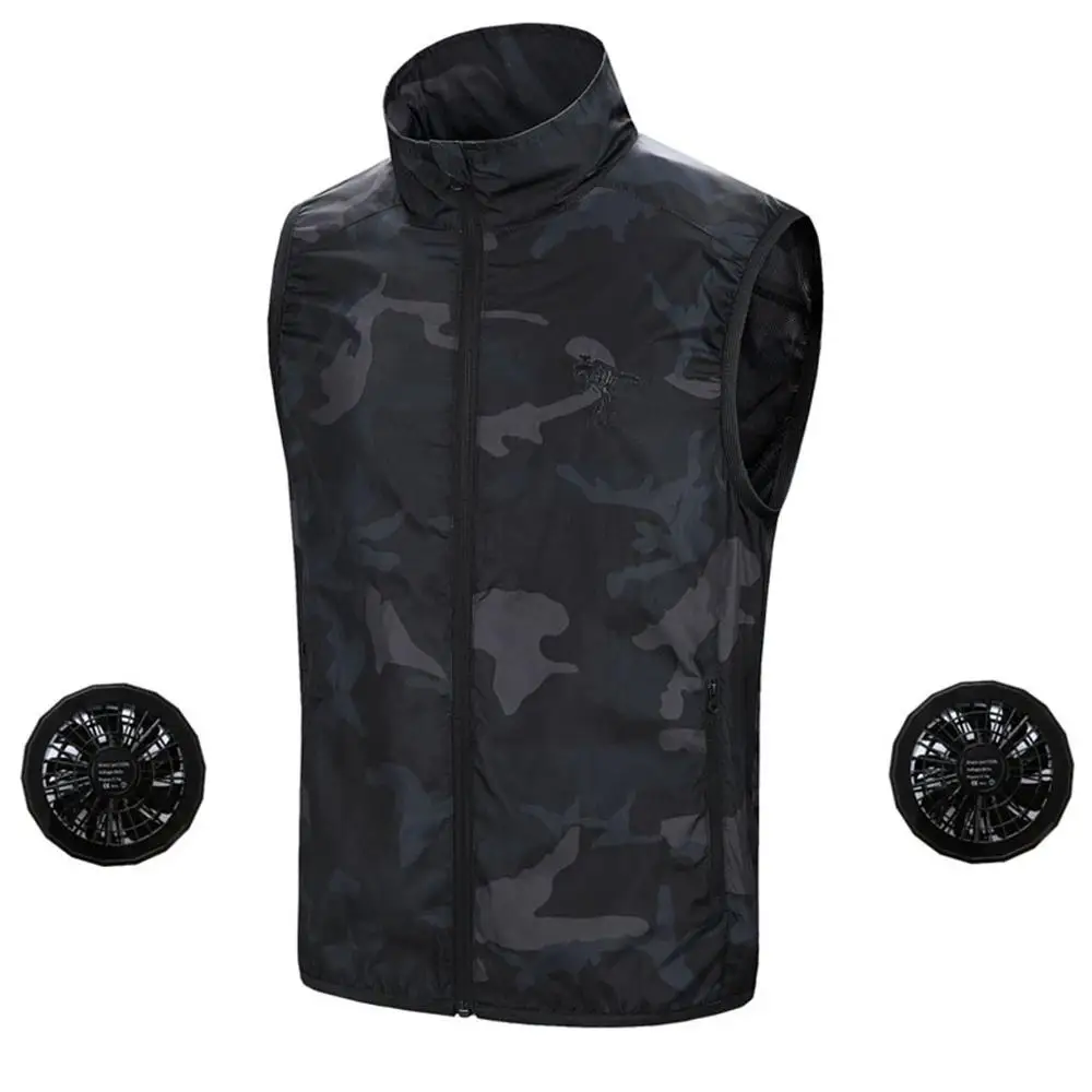 Летний Кондиционер тепловой удар контрмеры уличная рабочая одежда верхняя