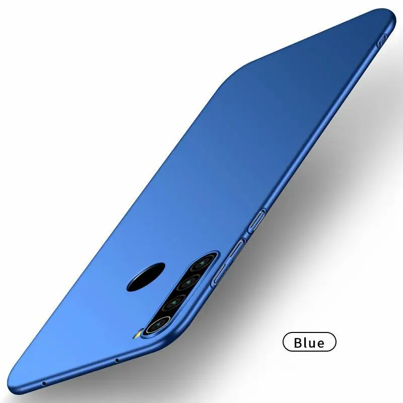 Чехол-накладка для Xiaomi Redmi Note 8 Pro 8T 8 8A стильный Гладкий ультратонкий PC матовый чехол для телефона для Xiaomi Redmi Note 8 чехол