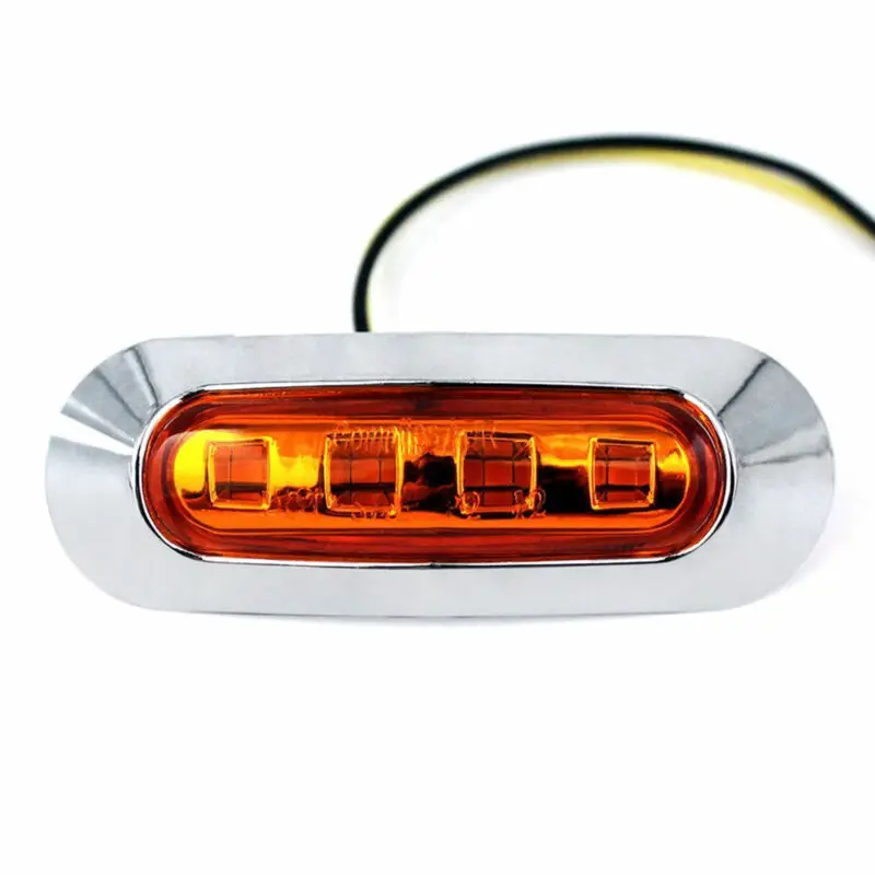 

Clearance Car Light Trailer Accessory Replace Pack 10Pcs Amber SMD Side