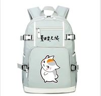 high quality natsume backpack cartoon natsumes book of friends knapsack kawaii large capacity laptop travel bags mochila